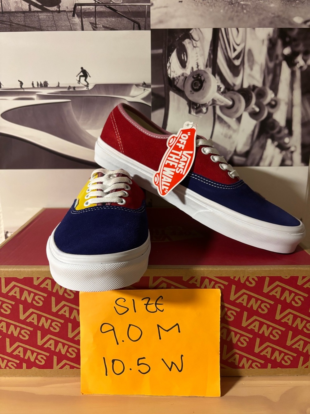 Vans Authentic sz 9.0 Men’s 10.5 Woman